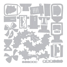 Sizzix Thinlits / Tim Holtz - Vault Holiday / Yuletide Harvey